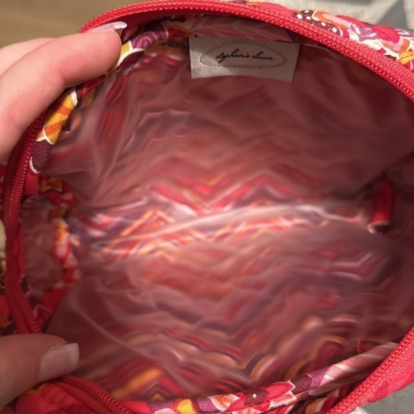 Stephanie Dawn NWT Dottie Pop Medium Cosmetic Bag & ID Wristlet Set - Picture 2 of 4